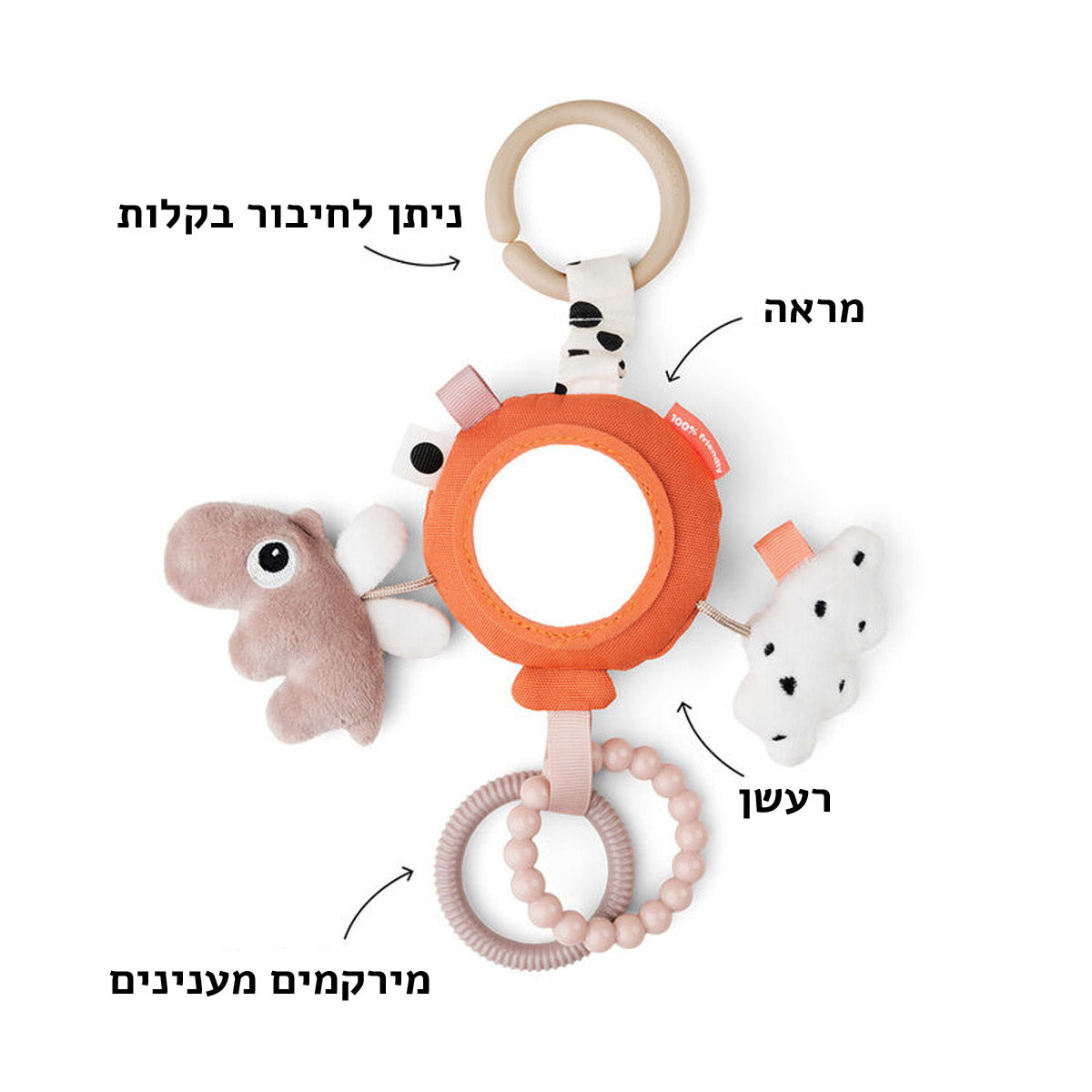 מראת פעילות תלוייה לתינוק